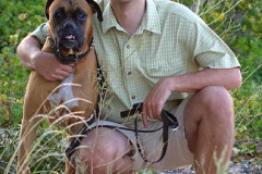 Bacchus mit seinem Herrchen